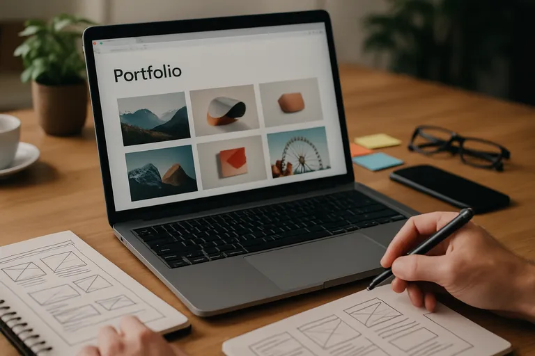 Essentiële stappen voor het maken van een portfolio website