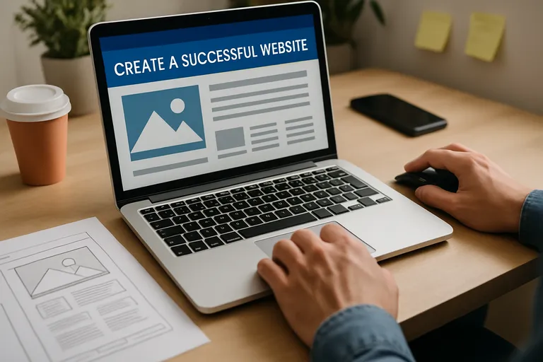 Essentiële stappen voor het maken van een succesvolle website